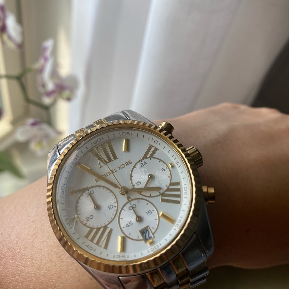 Michael Kors Lexington Watch two-tone - Picture 3 of 4